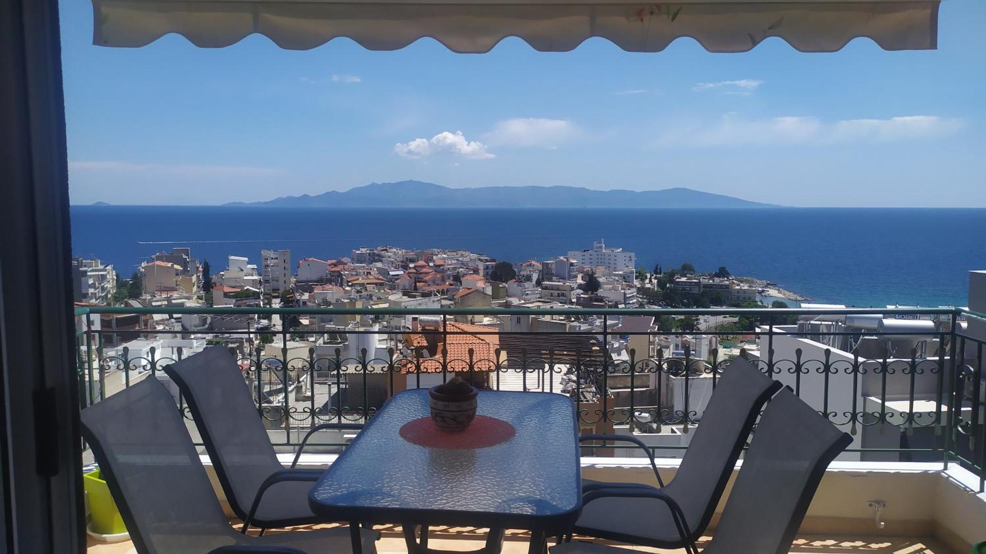 Kathys Sea View Apartment Kavala Exterior photo
