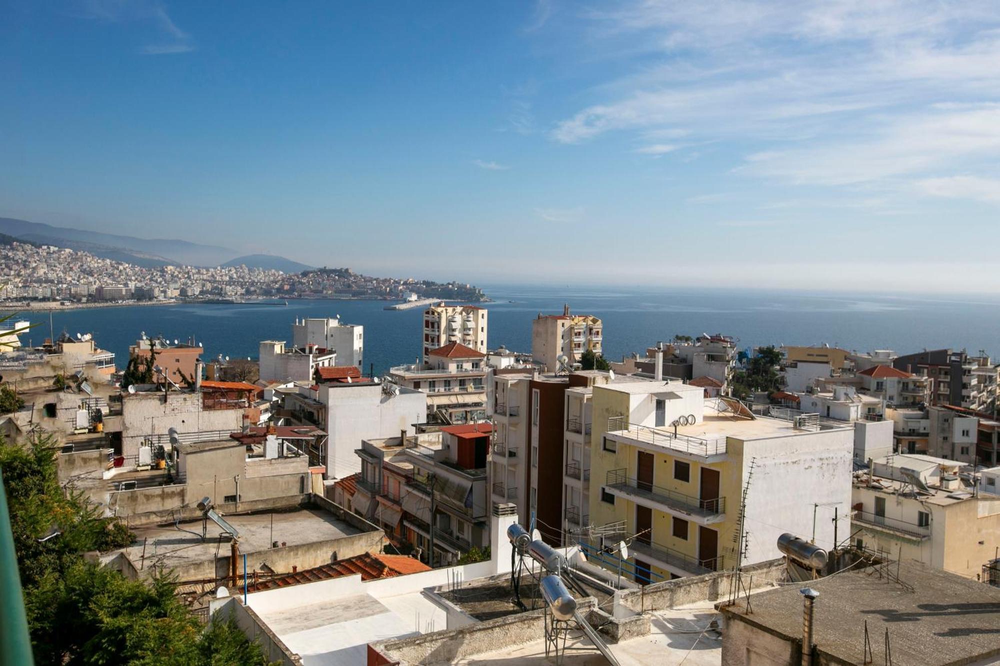 Kathys Sea View Apartment Kavala Exterior photo