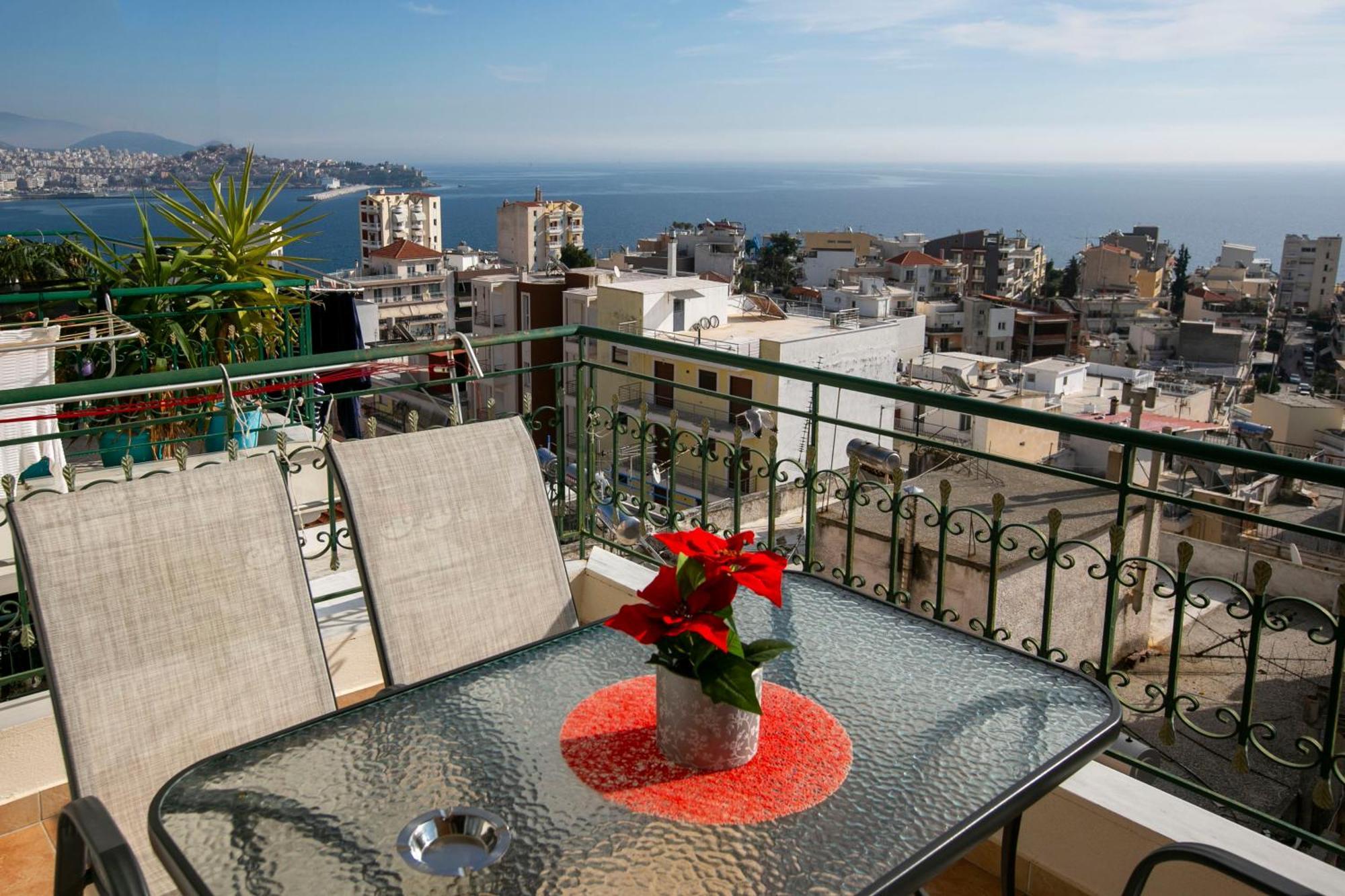 Kathys Sea View Apartment Kavala Exterior photo