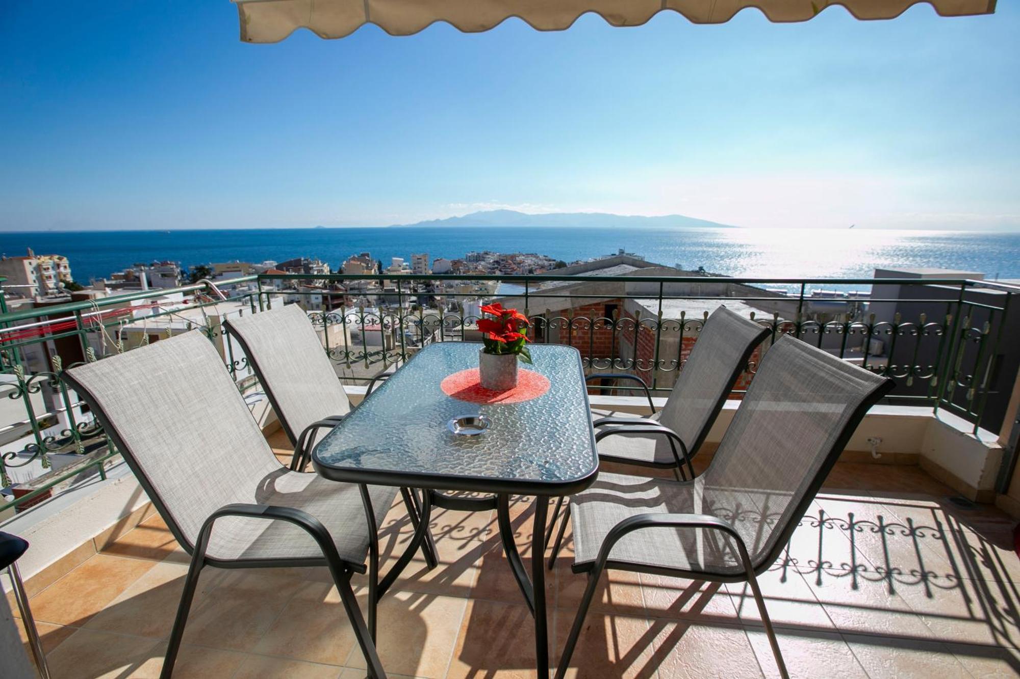 Kathys Sea View Apartment Kavala Exterior photo